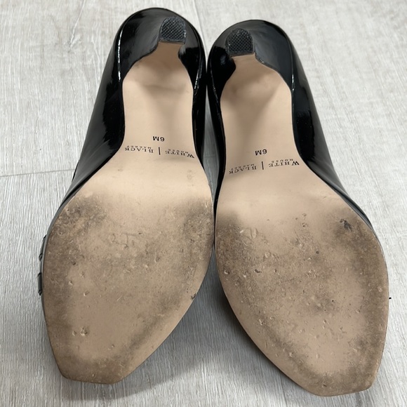 EUC White House Black Market Patent Leather Heels - Picture 5 of 6